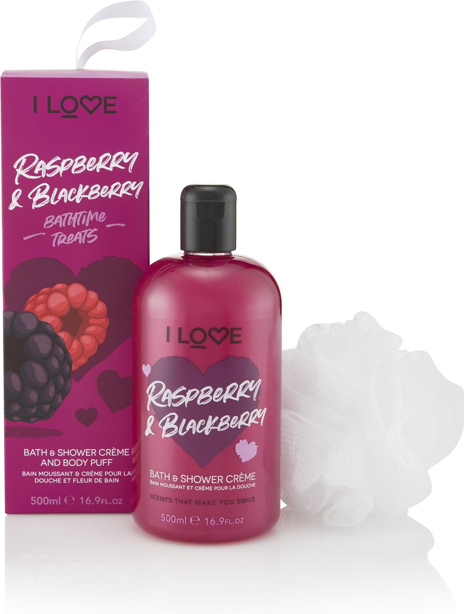 Goedkoopste Bathtime treats - Raspberry and Blackberry Bath and Shower Gel