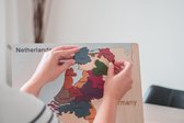Puzzel 3D kaart  Landkaart  Nederlandse kaart Houten 3D puzzle - Educatief speelgoed Leerzaam FuNtOyToS