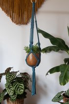 Macrame Plantenhanger - Oceaan - Exclusief pot