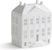Waxinelichthouder Mansion - 13 cm - grachtenpand - housewarming cadeau