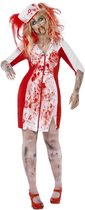 "Bebloede verpleegester outfit voor dames Halloween  - Verkleedkleding - Large"