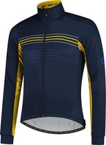 Rogelli Kalon - Fietsjack Winter Met Lange Mouwen - Heren - Maat 2XL - Blauw, Geel