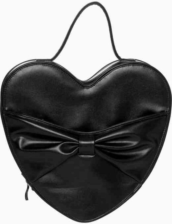 Banned Apparel sac à dos noir en forme de cœur Lala | bol