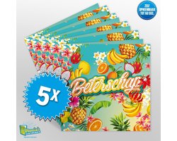 5x Muziekwenskaart – Beterschap – zelf opneembaar – 60 seconden – 21x21cm – hoge kwaliteit – inclusief envelop