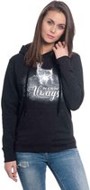 Harry Potter Hoodie/trui -XL- Always Zwart