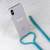Telefoonketting - amey Amsterdam Phone Cord - Turquoise - iPhone 7/8/SE2020