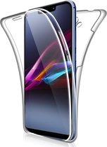 Huawei Mate 20 Lite TPU 360° graden TPU siliconen 2 in 1 hoesje