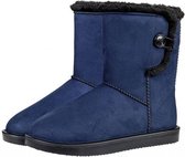 HKM Allweatherlaars Davos Button Fur blauw maat 38