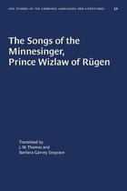 University of North Carolina Studies in Germanic Languages and Literature-The Songs of the Minnesinger, Prince Wizlaw of Rügen