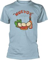 Meat Puppets Heren Tshirt -M- Huevos Blauw