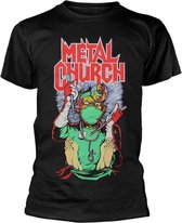 Metal Church Heren Tshirt -S- Fake Healer Zwart