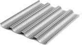 ✅Newlusive®️ Stokbroodvorm - Broodbakvorm - Stokbrood bakvorm - 4-delig - 38 x 33cm