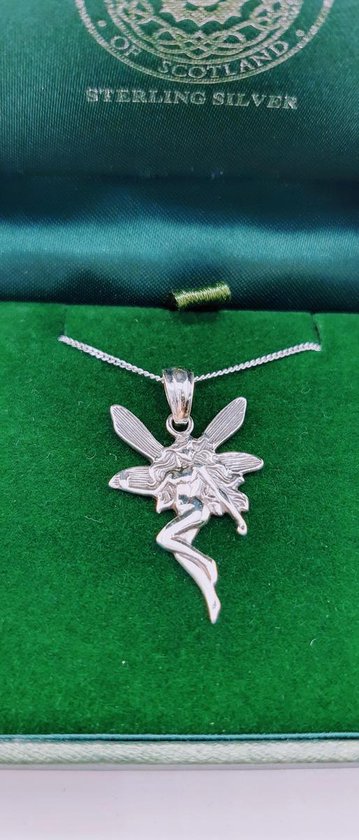 Afwijzen Bek Verduisteren Fee - elfje hanger met ketting sterling zilver - Toucan of Scotland |  bol.com