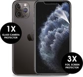 iMoshion Screenprotector  iPhone Xs,  iPhone X,  iPhone 11 Pro Folie - 3 Pack + 1 Camera Protector Glas