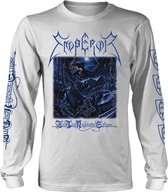 Emperor Longsleeve shirt -M- In The Nightside Eclipse Wit