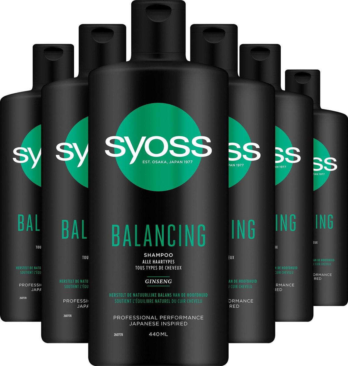 SYOSS Shampoo Balancing 6x 440ml - Voordeelverpakking