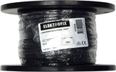 Elektrofix speakersnoer 2 x 0,75 mm rood/zwart, 150 m