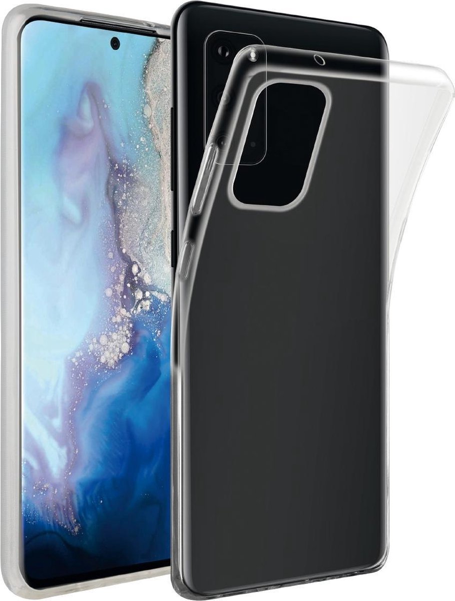 Vivanco Super Slim mobiele telefoon Samsung S20 Hoes Transparant