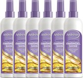 Andrélon Special Amandel Shine Haarspray - 6 x 250 ml Voordeelverpakking