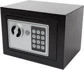 Perel Elektronische kluis, met cijferslot, inclusief noodsleutel en bevestingsmateriaal, 17 x 23 x 17 cm, 2.3 kg