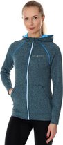 Brubeck Dames Outdoor Vest met Capuchon - Azuurblauw S