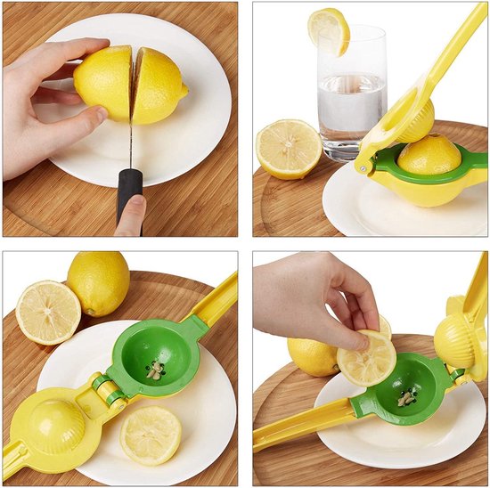 Relaxdays handmatige citruspers - Sinaasappelpers - Citroenpers - Handmatig van Relaxdays — afbeelding 2