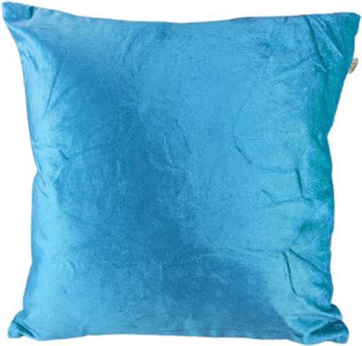 Dutch Decor sierkussenhoes ELLY - Blauw / Beige - 45 x 45 cm - Polyester - Vierkant