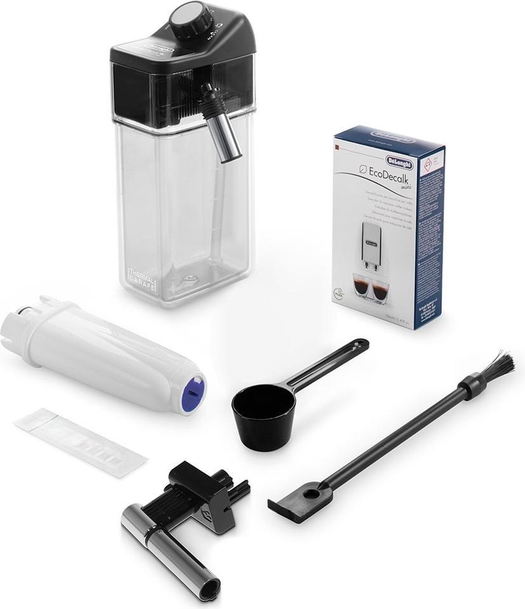 De'Longhi PrimaDonna Class - ECAM550.85.MS - Volautomatische koffiemachine - Tank 2L - 2 gelijktijdige kopjes - Bonenreservoir 400 gr - Metaal en zwart thumbnail 3