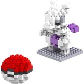 Bouw je eigen Mewtwo pokemon figuur speelgoed + inclusief pokeball GO - figuren - bekend van TV