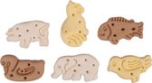 Flamingo - Hondensnack Crunchy Cookies Dierenfiguren - 1000 gr
