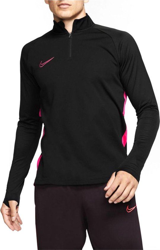 uitdrukken Leesbaarheid gids Nike Dry Academy Drill Top Sporttrui - Maat S - Mannen - zwart/roze |  bol.com
