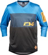 TSG AK4 JERSEY BLUE 3/4e mouw maat XL