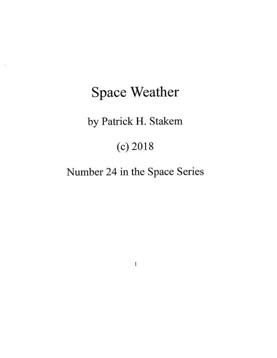 Space - Space Weather - cover