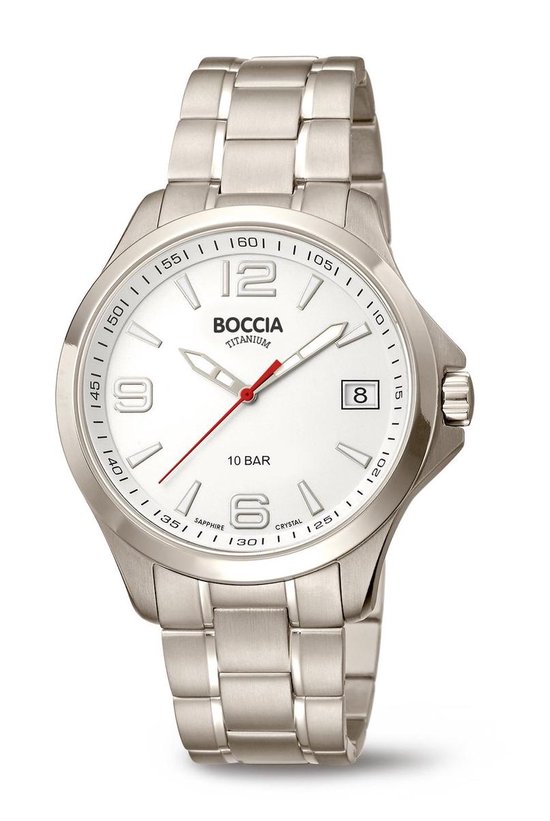 Boccia Titanium 3591.06 Heren Horloge 41 mm