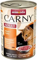 Animonda Carny Adult - Rund met Kip - 6 x 400 g