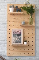Pegboard - Organizer - Prikbord - afmeting: 106 x 58 cm