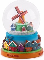 Waterbol Dorpstafereel Holland 10 Cm - Souvenir