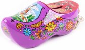 Spaarpot Klomp 15 Cm Holland Paars - Souvenir