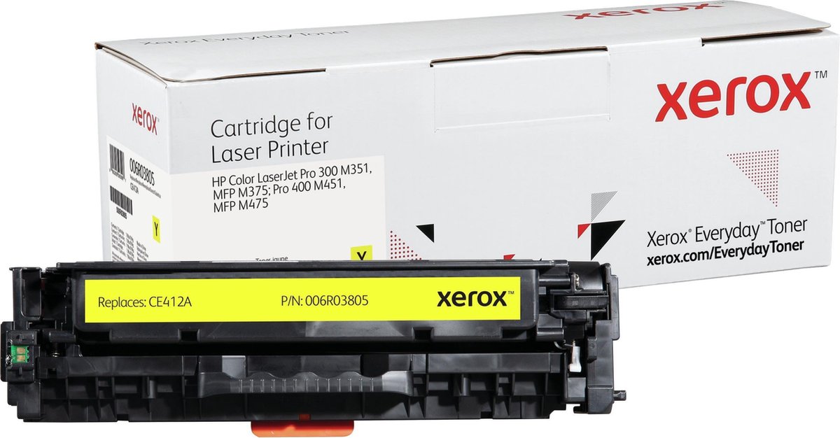 Compatible Toner Xerox CE412A Yellow