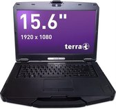 Terra Mobile Industry 1583 15.6" rugged laptop, Intel Core i5-8265U, 500GB SSD, seriele poort (RS-232), Windows 10 Pro