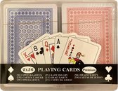 2 x 56 Luxe Speelkaarten - Spelkaarten - Met Handige Opbergdoos - Poker Kaarten - 2 STUKS - Kaartspel - Boek Kaarten - Spel Kaarten Met Doos