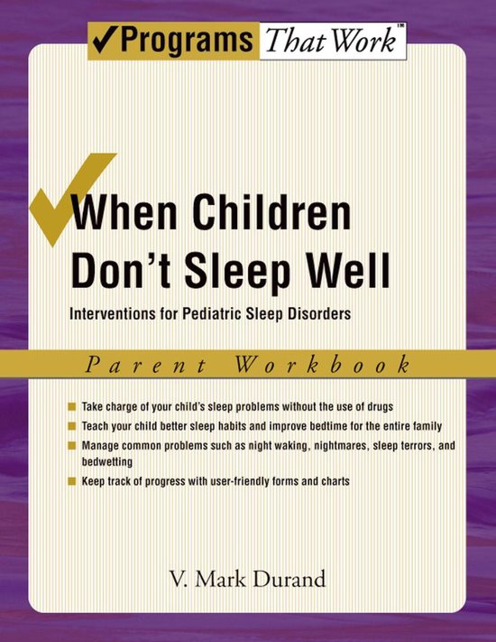 Treatments That Work - When Children Don't Sleep Well - cover