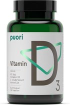 Puori - D3 Vitamine Supplement 120 Capsules