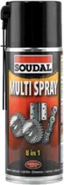 Soudal multi spray 400ml x 6 stuks