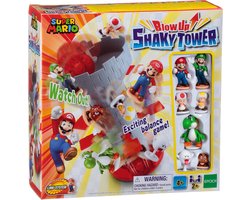 Super Mario Blow Up! Shaky Tower – Evenwichtsspel met 7 verzamelbare Super Mario Figuren