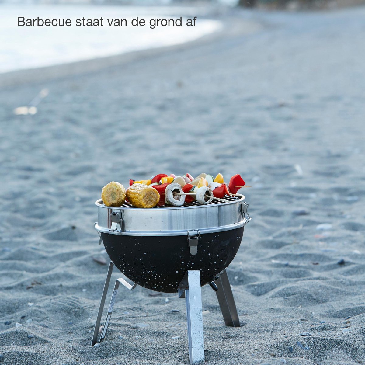 Barbecook Billy - barbecue à charbon de bois - Barbecue compact - Ø30 cm -  2 à 4 p | bol.