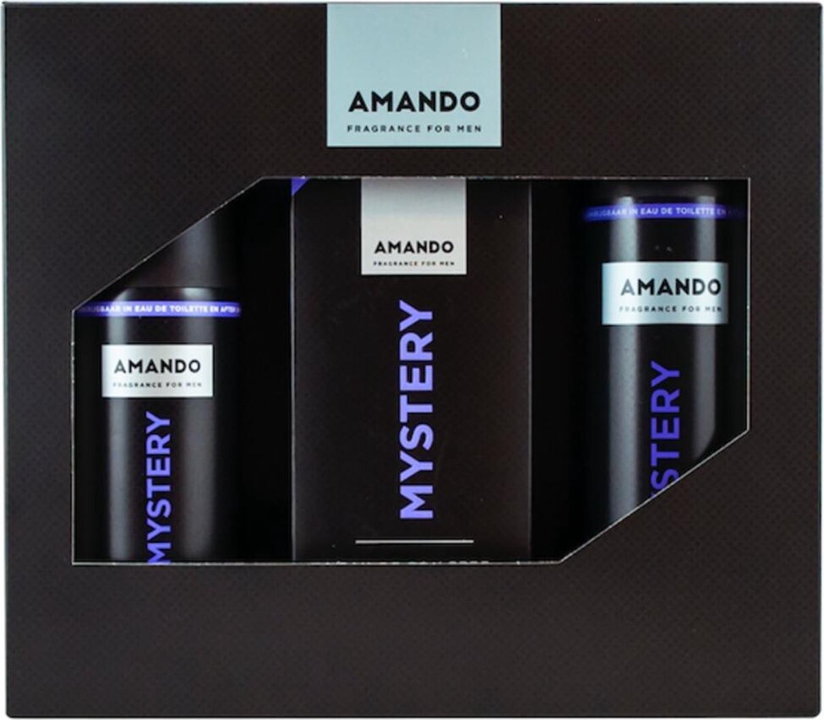 Amando Mystery EDT 50 ml geschenkset - 3 delig