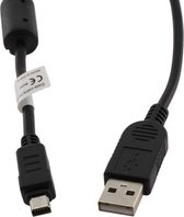 Huismerk USB Kabel - compatibel met Olympus CB-USB6