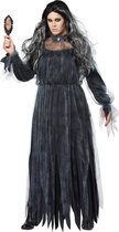 CALIFORNIA COSTUMES - Grijze en zwarte gothic bruid kostuum voor vrouwen - XXL (44/46)