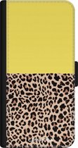 iPhone 11 Pro bookcase leer hoesje - Luipaard geel